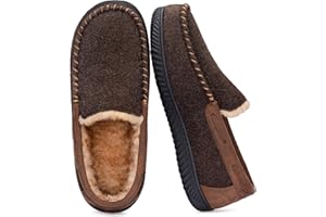 RockDove Men's Hearthfire Memory Foam Moc Slipper