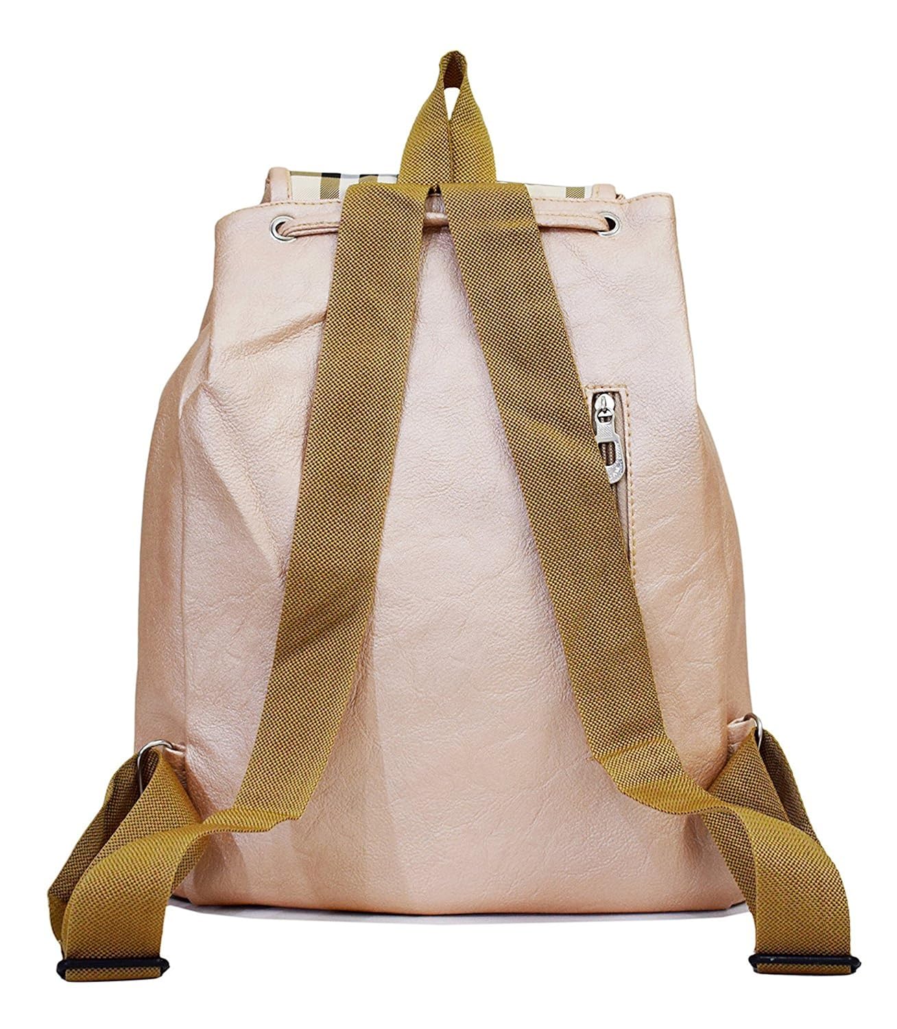 damdam stylish pu leather women's backpack handbags