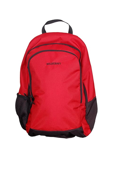 wildcraft red backpack
