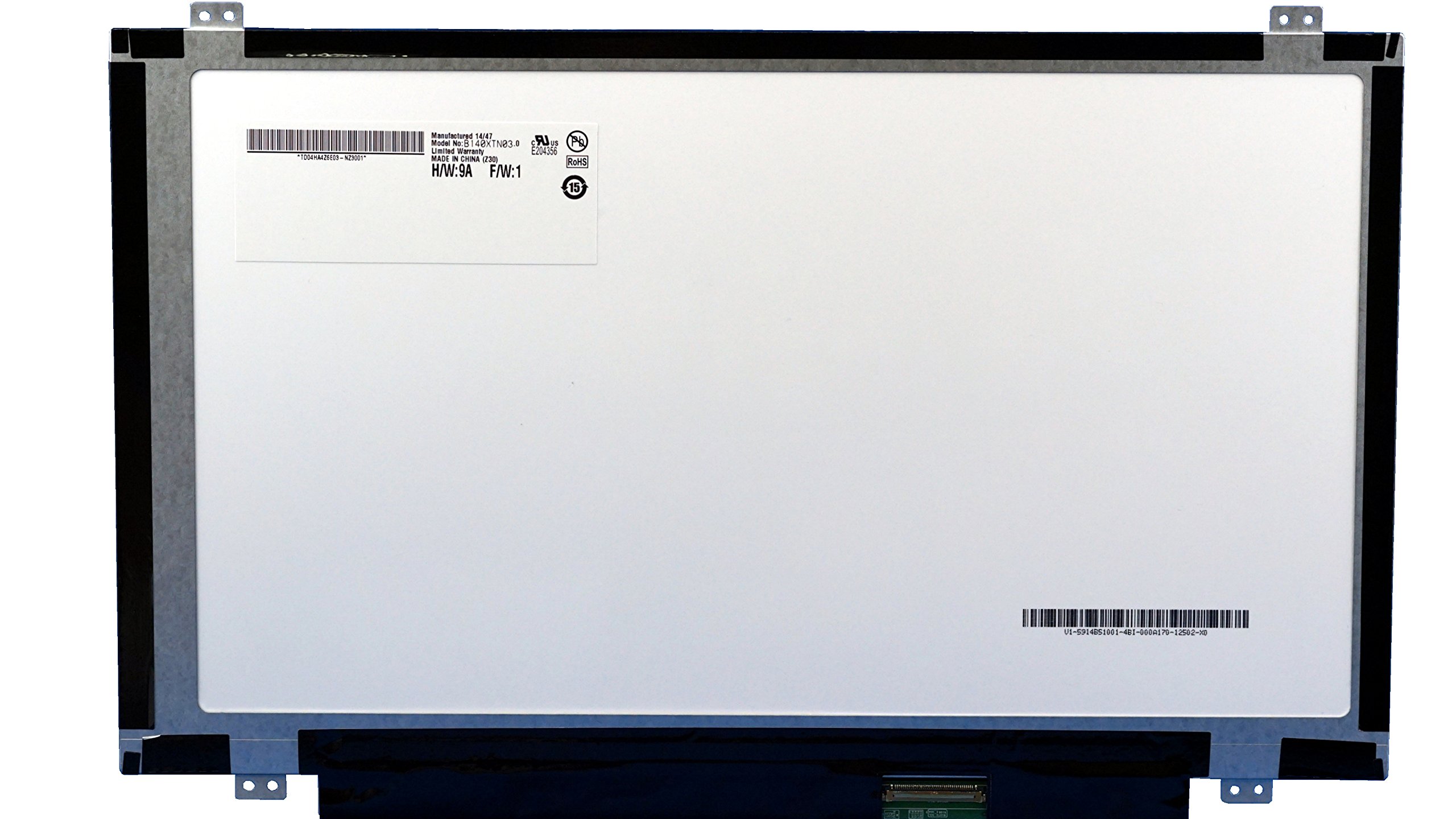 14.0" WXGA HD LED DIODE Replacement LAPTOP LCD Screen compatible for LTN140AT10,LTN140AT11