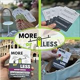 More or Less Sports Edition Card Game Brand More or Less 2 Players Travel view 7