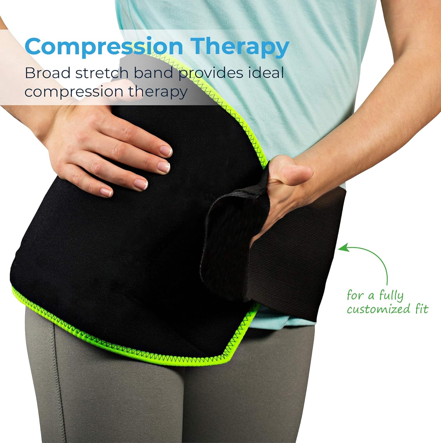 NatraCure (Hot or Cold) Hip and Back Pain Relief Wrap - (Large / X-Large) - (For Relief from Stiff Hips & Back, Inflammation, and Hip Surgery & Arthritis): Industrial & Scientific