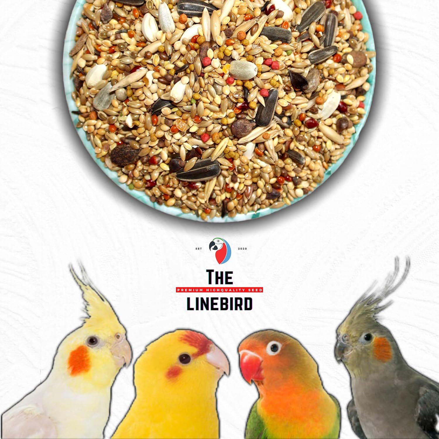 Buy The LINE Bird Special Lovebird & Cockatiel 60 Imported Mix Seed