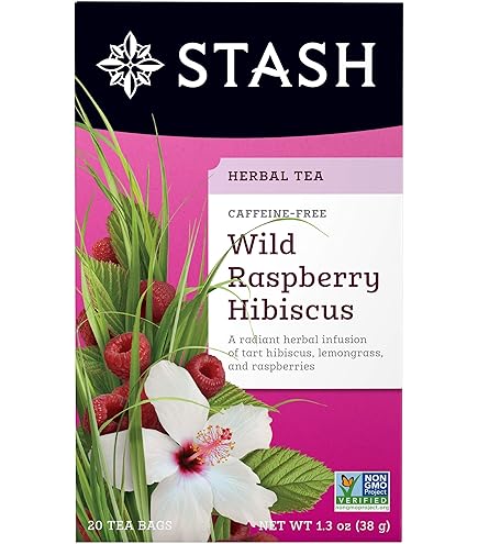 Amazon.com : Stash Tea Wild Raspberry Hibiscus tea - 20 Count