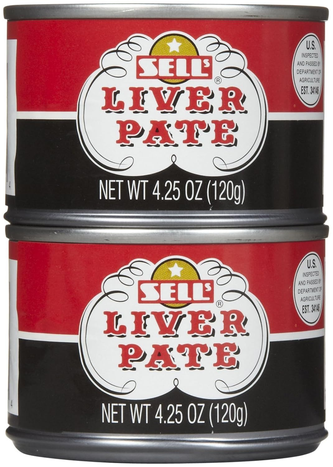 Sell's Liver Pate, 4.25 oz, 2 ct Grocery & Gourmet Food
