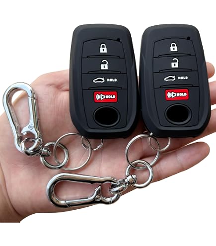 Heavy Metal Key Fob Cover Case For 2024-2025 Toyota Land Cruiser 250 / Prado LC250 - Silver Protective Shell - View #9