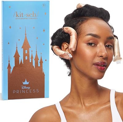 Kitsch Disney x Heatless Flexi Rods 6 pcs Satin No Heat Hair Curlers