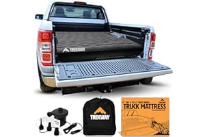 Offroading Gear Inflatable Truck Bed Air Mattress | 6ft to 6.5ft Truck Box | Converts to Full Double Size Bed | Durable and W