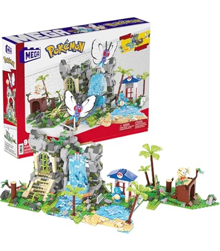 Amazon.com: Mega Construx Pokemon Machop Vs. Galarian Zigzagoon