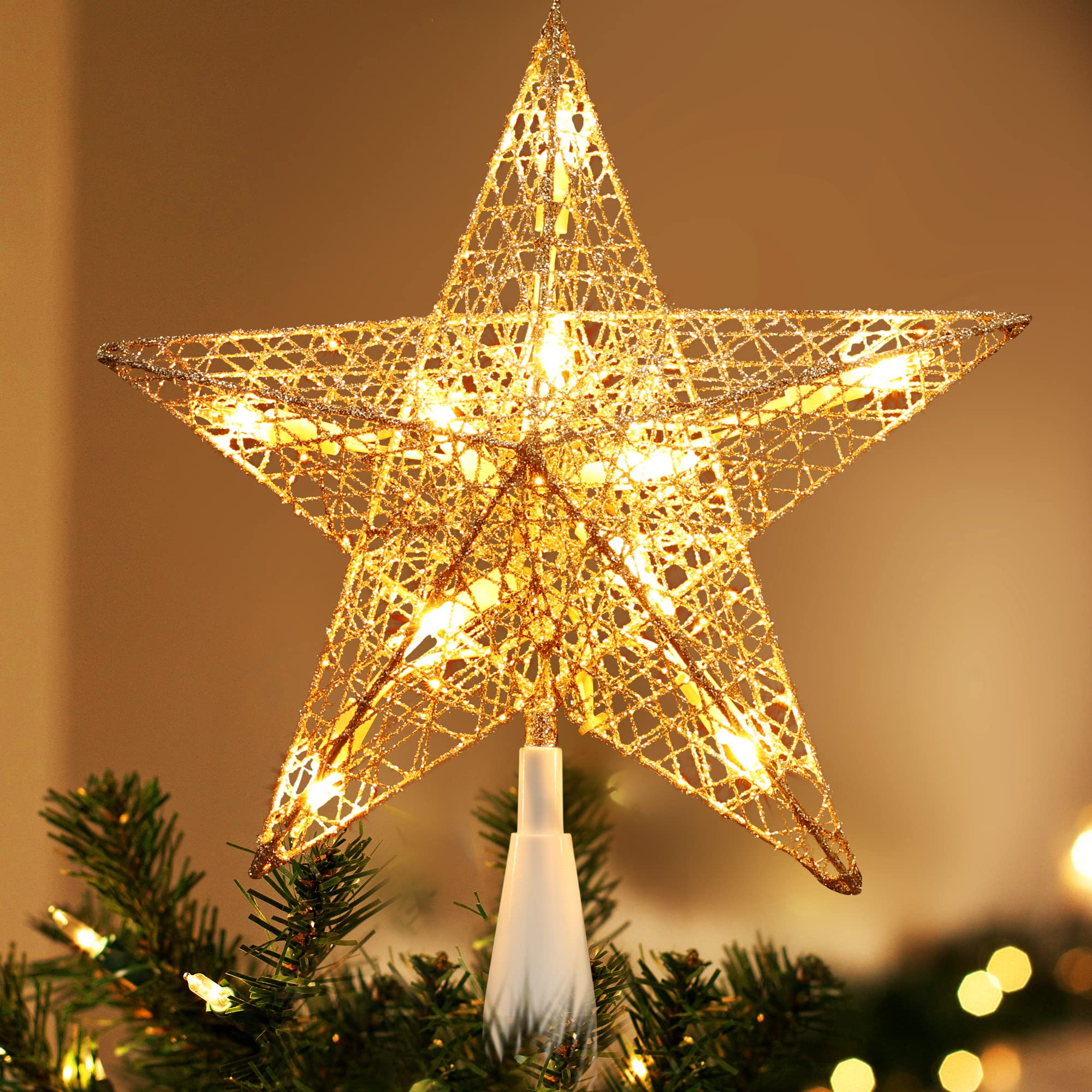 Brizled Silver Christmas Tree