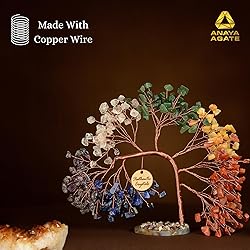 7 Chakra Crystal Tree of Life for Positive Energy