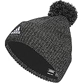 Adidas Mens Recon Ballie Beanie – Standard Fit Cuffed Winter Knit Hat with Pom