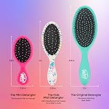 Wet Brush Kids Detangler Ultrasoft Bristles Unicorn Travel Brush view 4