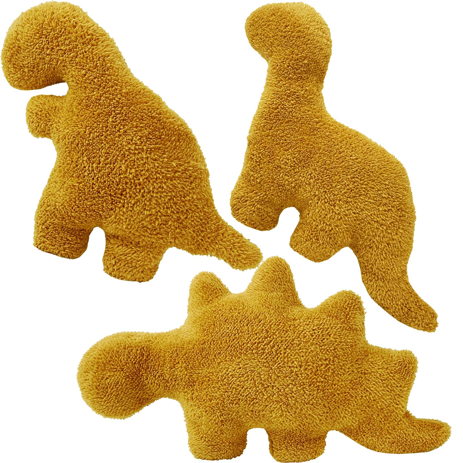 Photo 1 of Aucess Dino Chicken Nugget Pillow Set 24in