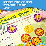 Innoveem Teacher Reward Stickers 200 Colourful Well Done Kids Glossy view 7