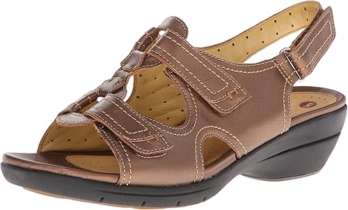 clarks ladies velcro sandals