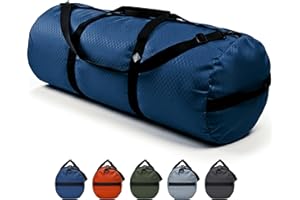 NORTH STAR SPORTS Diamond Ripstop Duffle Bags, Ultra Tough & Tear Resistant, Reinforced Stitching, Weatherproof, Packable Foldable Duffle Bag for Traveling