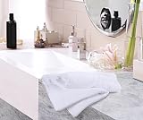 Utopia Towels Premium Hand Towels 100% Combed Cotton 41 x 71 cm 6-Pack White view 4