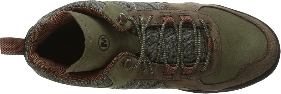 merrell burnt rock mid boots