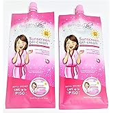 Brilliant Skin Sunscreen Gel-Cream SPF 30 Sachet Size 50 gram (Pack of 2), 3 Piece Set