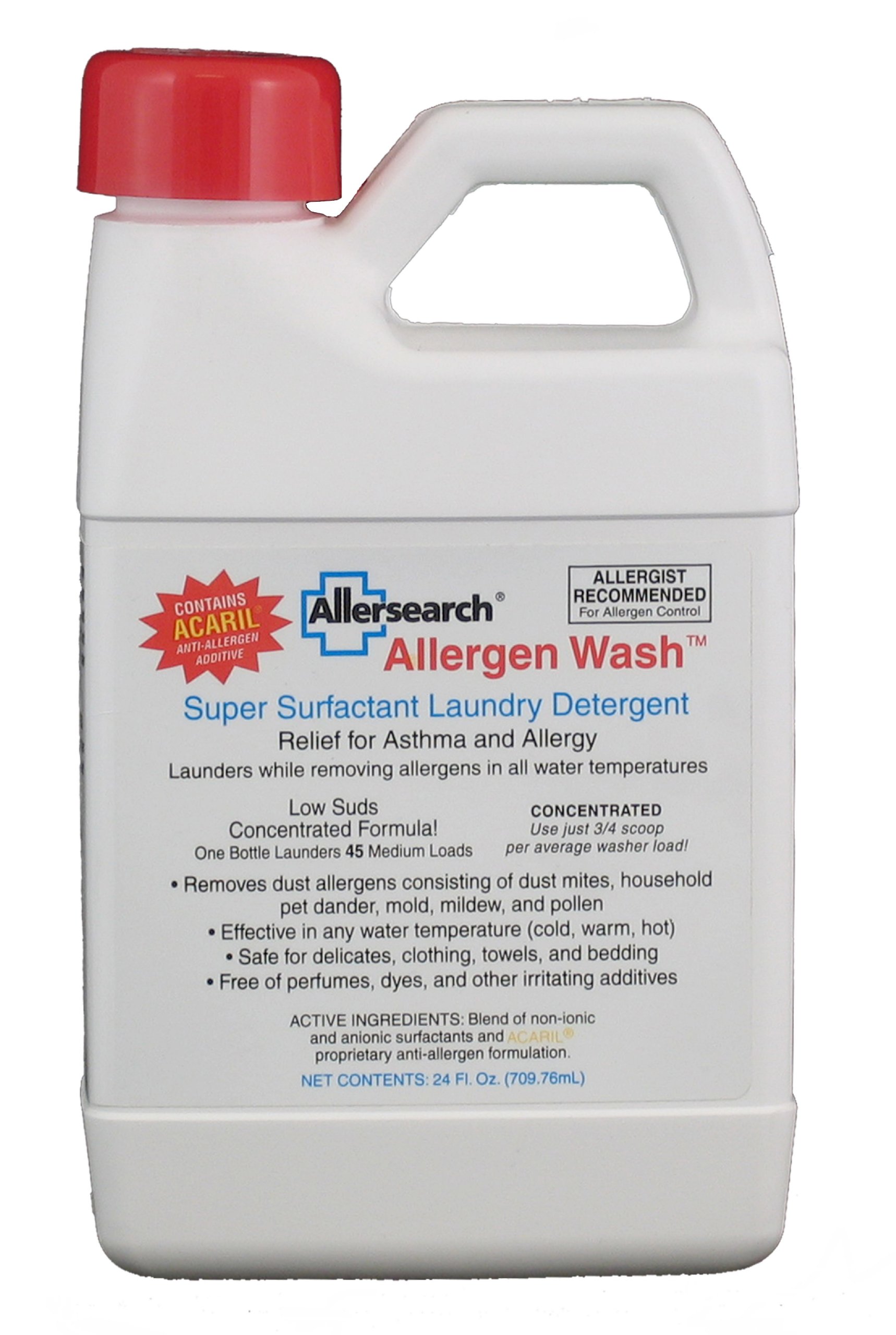 Allergen Wash Laundry Detergent by Allersearch