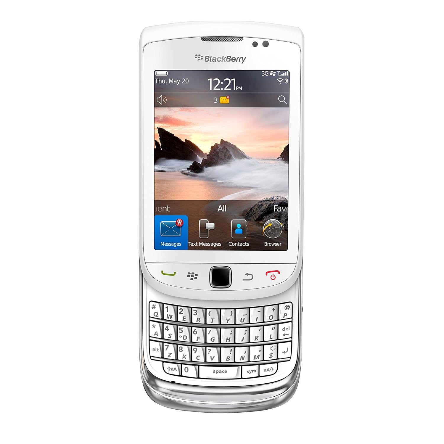 Amazon.com: Blackberry Torch 9810 Unlocked GSM Phone with OS 7.0,  Touchscreen, Slider-QWERTY Keboard, Optical Trackpad, 5MP Camera, Video,  GPS, Wi-Fi, ...