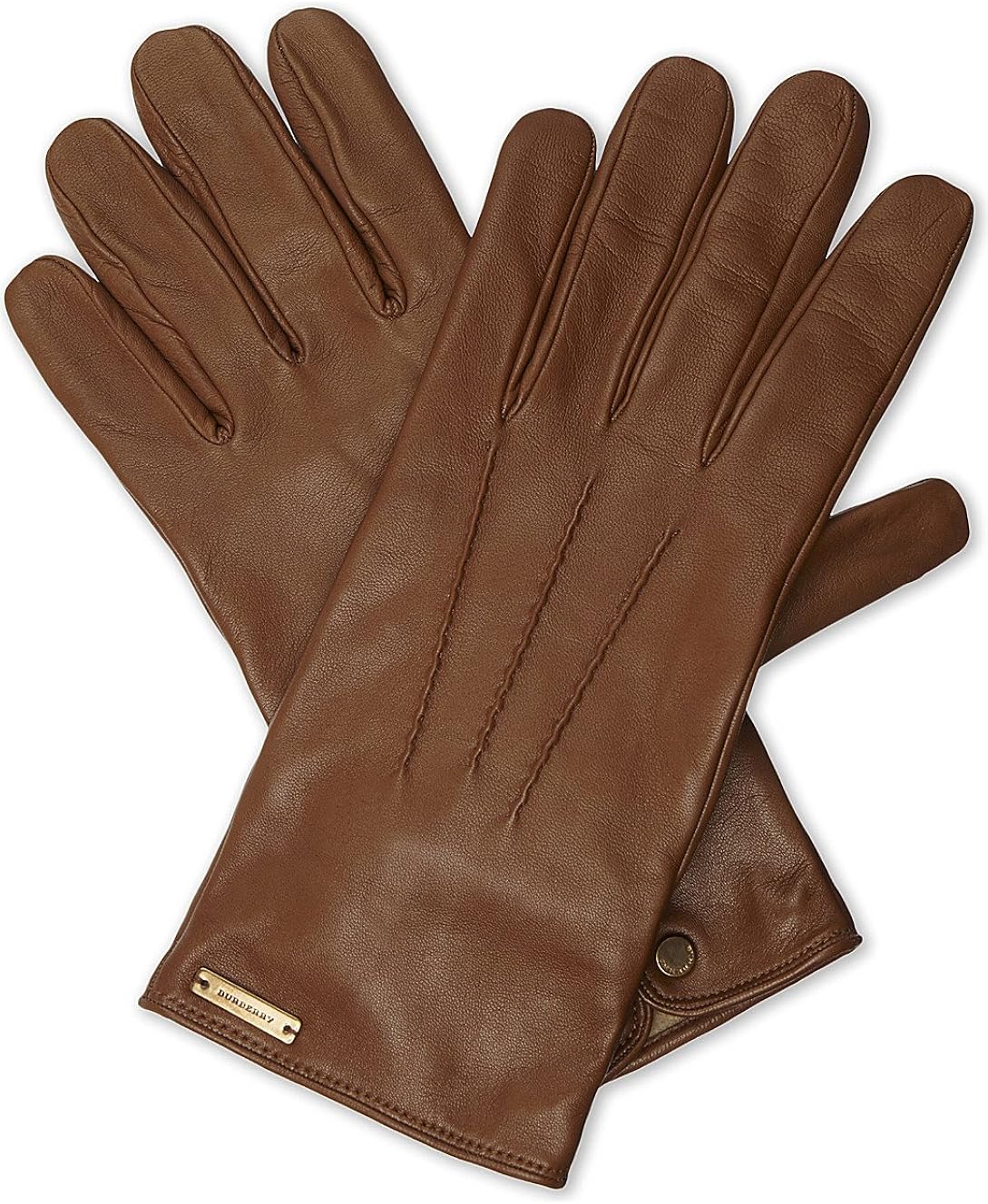 Amazon バーバリー アクセサリー 手袋 House Check Leather Gloves Malt Brown 2gk 並行輸入品 手袋 通販
