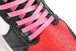 Loop King Laces - Premium Light Pink Flat Leather