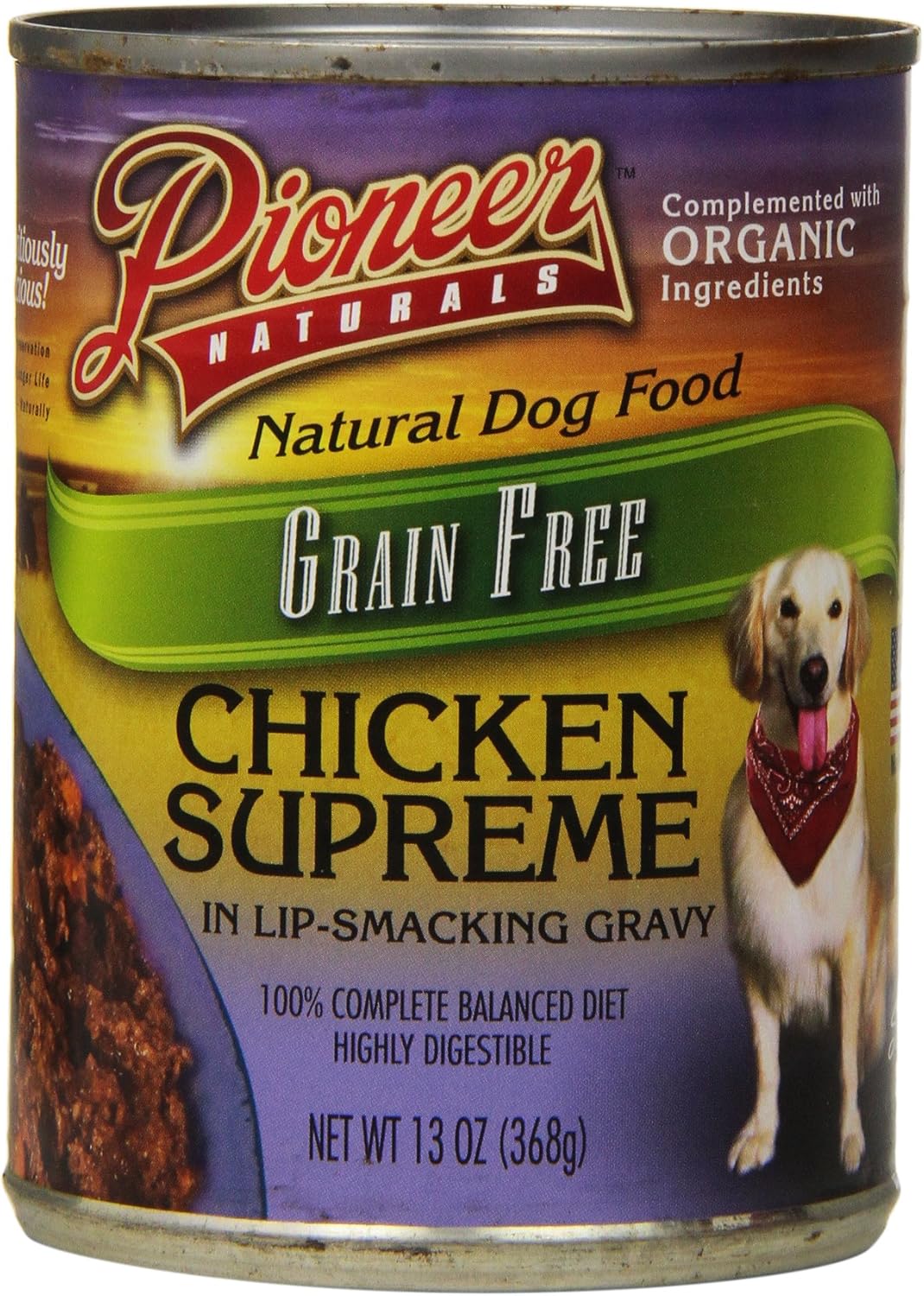 Pioneer Naturals Grain Free Chicken Canned Dog Food, 13-Ounce, Case Of 12