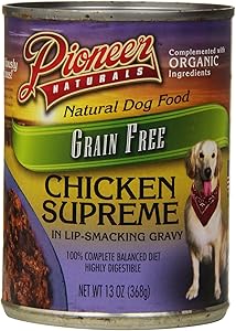 Pioneer Naturals Grain Free Chicken Canned Dog Food, 13-Ounce, Case Of 12