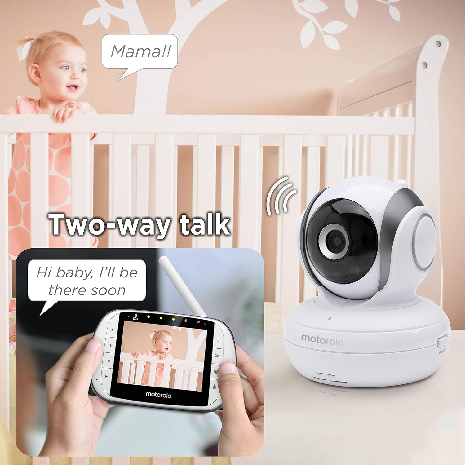motorola two way baby monitor