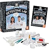 MindWare Science Academy Detective lab - Science Kits for Kids Age 8-12 - Kids Detective Kit Complete with 7 Forensics and Crime-Scene Investigations - Ages 8 and Up