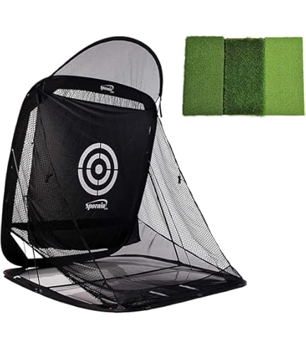 ☆訳あり☆数回使用☆spornia spg-7 レギュラーサイズ① Amazon.com : Spornia SPG-7 Golf Practice Net - Automatic