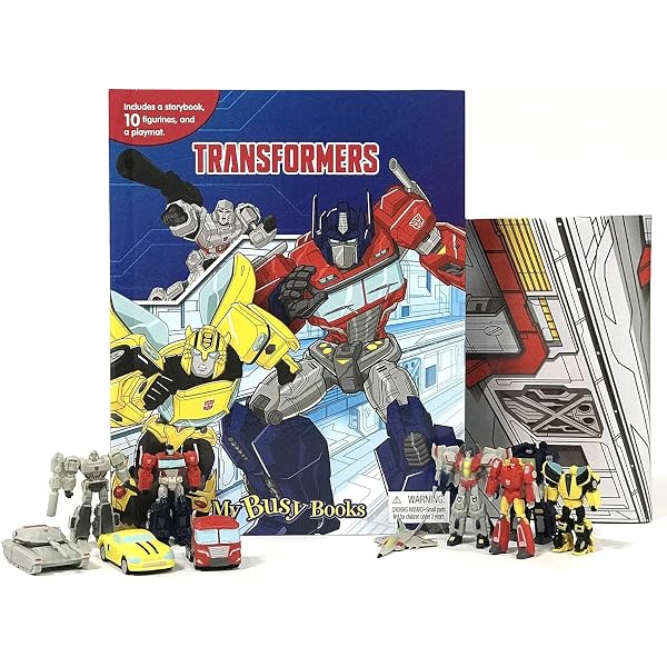 Transformers More than Meets the Eye: 3D Book with Glasses: Hasbro