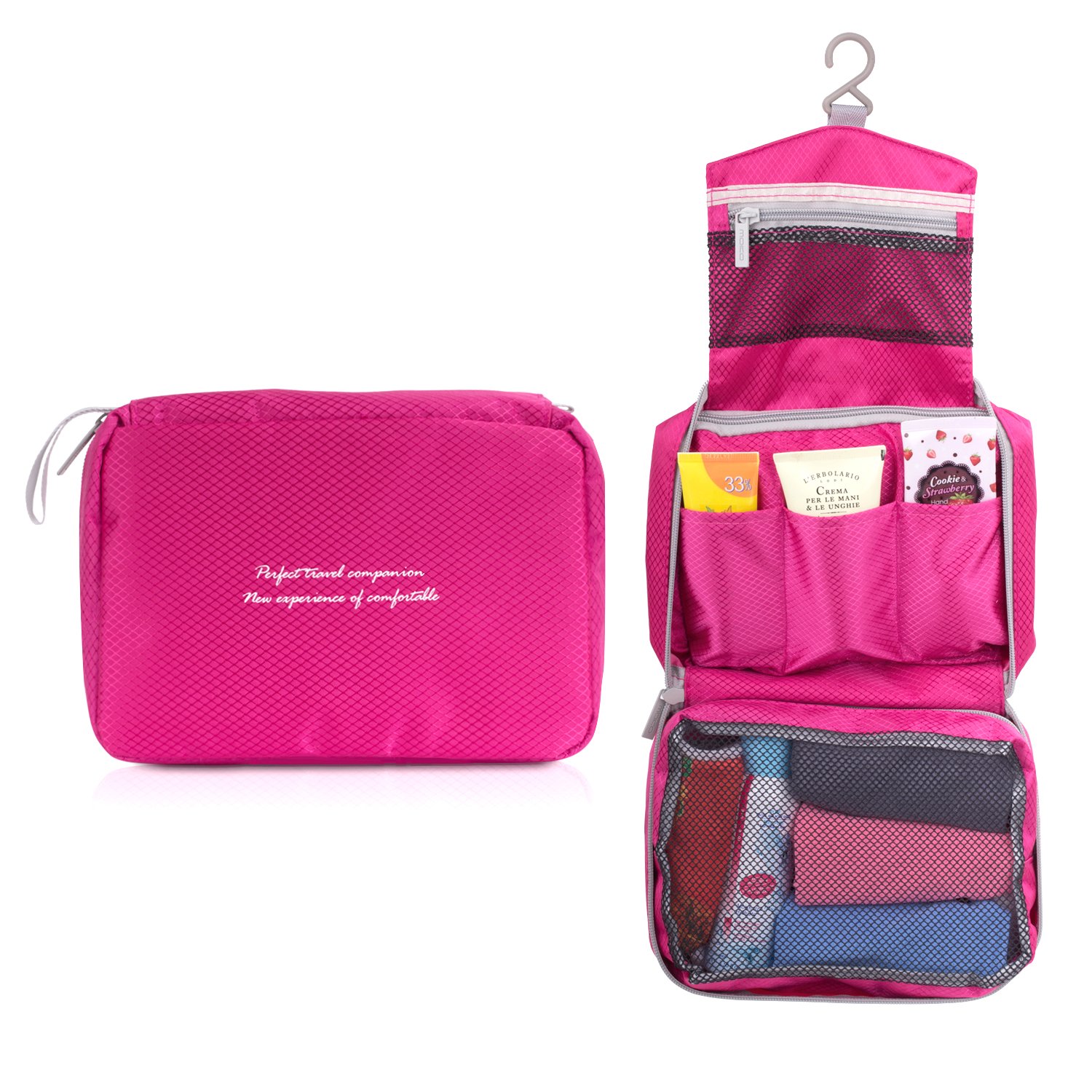 MoKo Neceser de viaje Portátil Impermeable Makeup Bag Toiletry Organizador Bola de