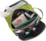 Gonex Men Toiletry Bag with Strap Sport Style Repellent Showerproof Nylon Green view 5