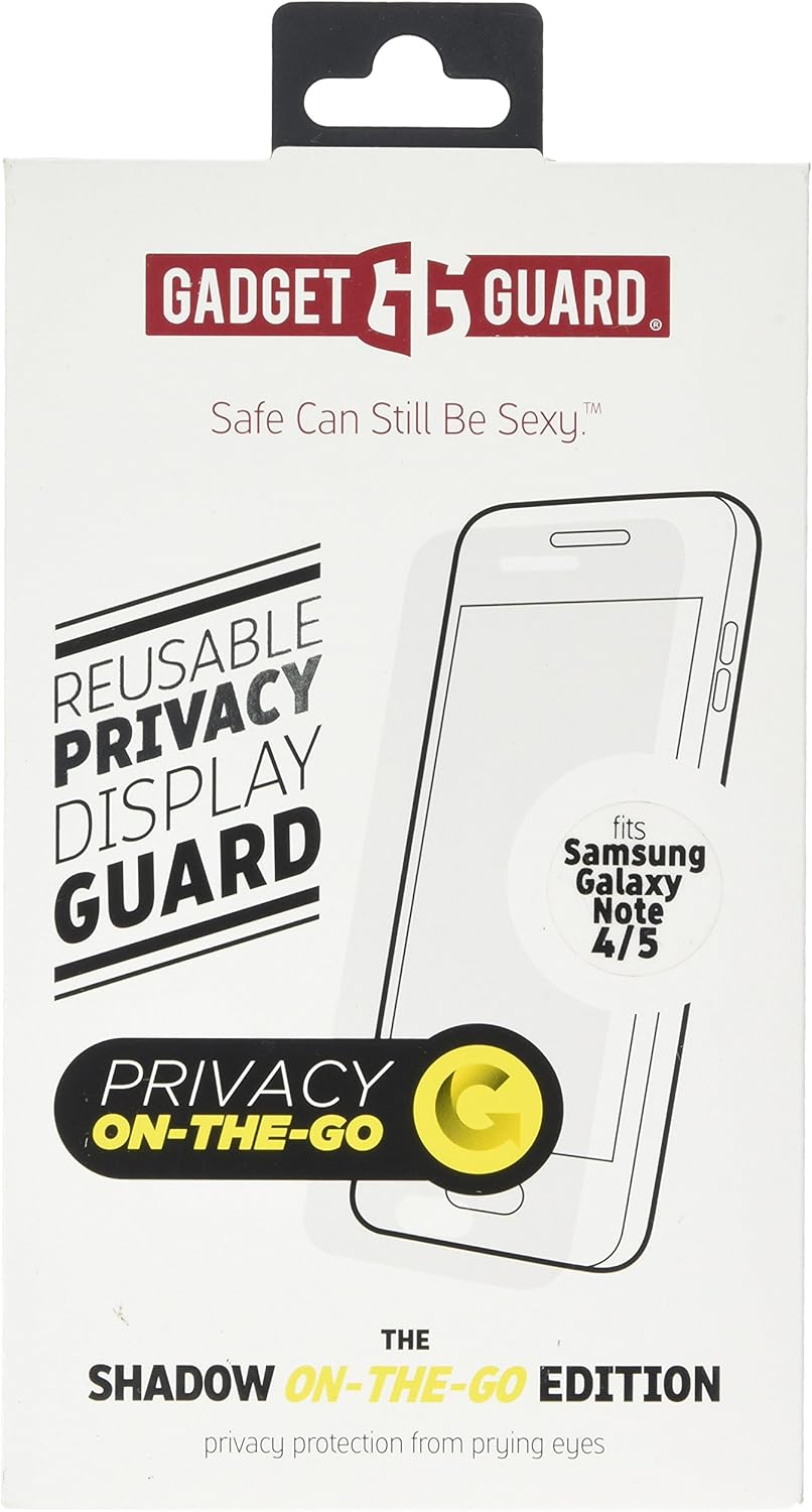 Gadget Guard Shadow On-The-Go Edition Reusable Privacy Display Guard for Samsung Note 5/ Note 4