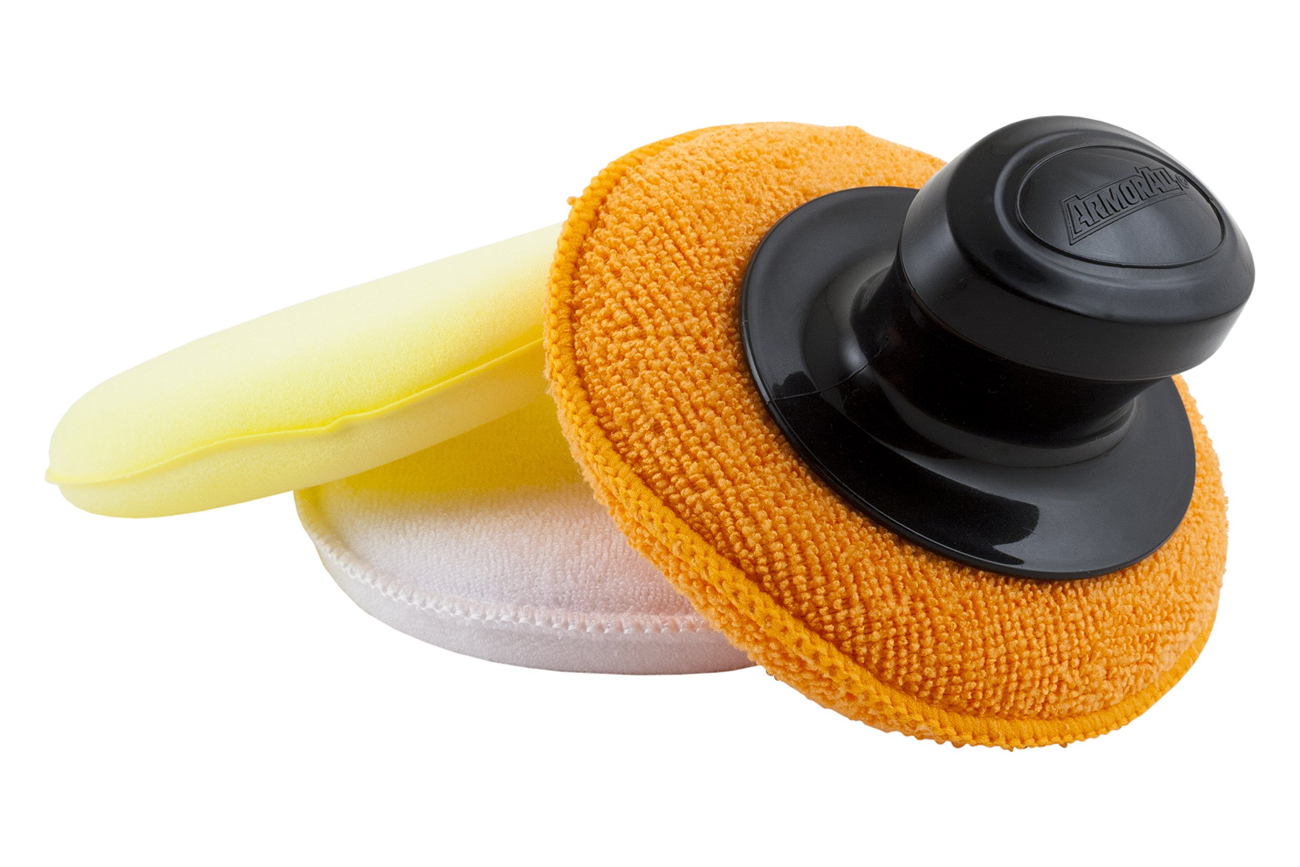 Armor All Set 3 Polish Sponges with Handle for Car Tool