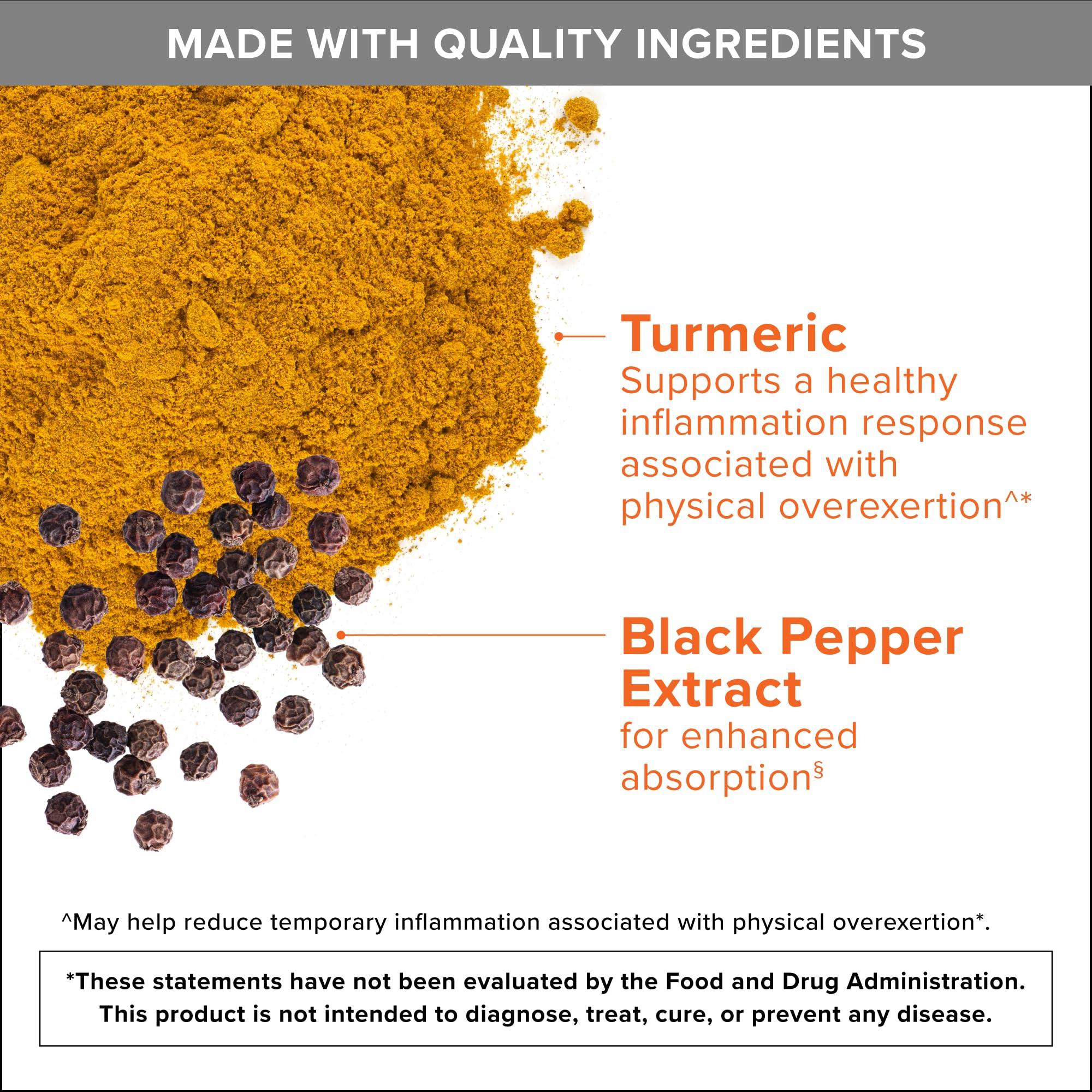 Qunol Turmeric Curcumin with Black Pepper, 2250mg Turmeric Extract with 95% Curcuminoids, Extra Strength Turmeric Supplement, Enhanced Absorption, Joint Support Supplement, 90 Vegetarian Capsules