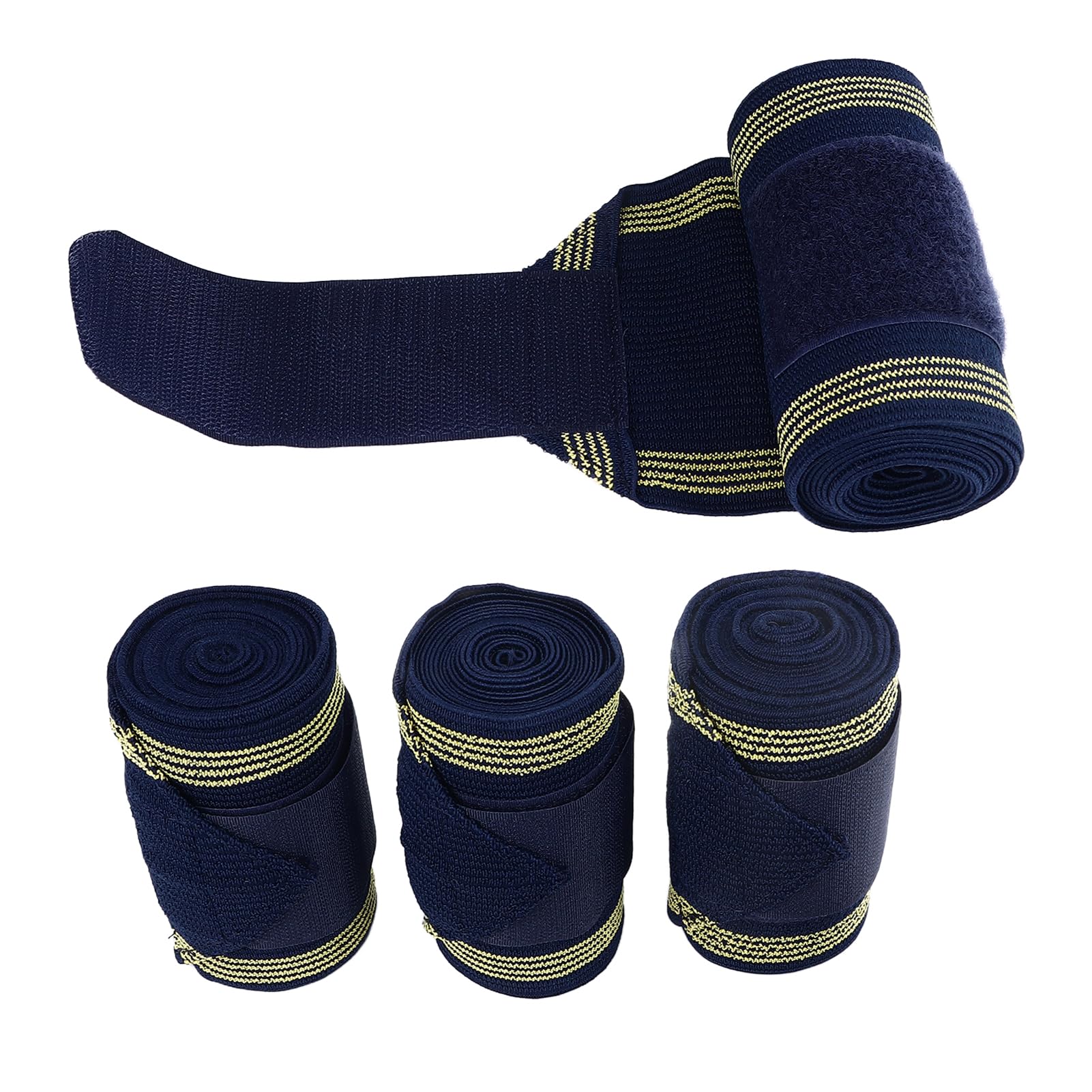 Horse Leg Wraps, Stretchy Polyester Material Reduce Tendon Pressure Stable Athletic Boots, Horse Sport Boots Horse Leg Wraps for Training Competing Daily Care of Horses
