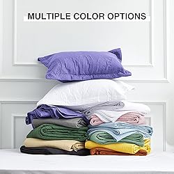 Love's cabin Twin Quilt Bedding Set Deep Purple