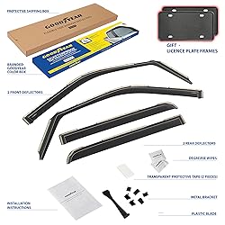 Goodyear Shatterproof in-Channel Window Deflectors