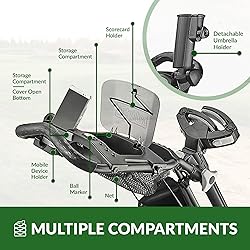 Caddytek CaddyLite EZ Fold V8 Golf Push Cart