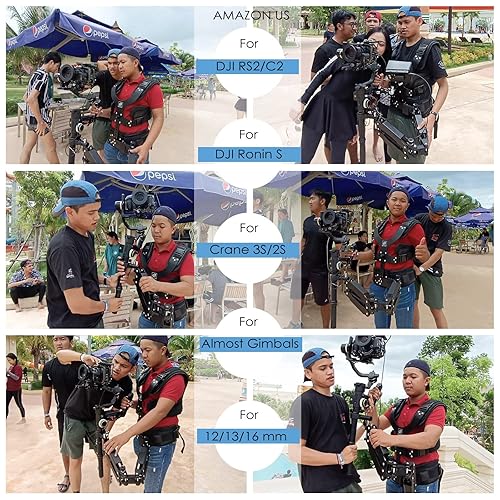 TH02 Steadycam Axis Arm Adapter,Gimbal Vest Rotatable Converter