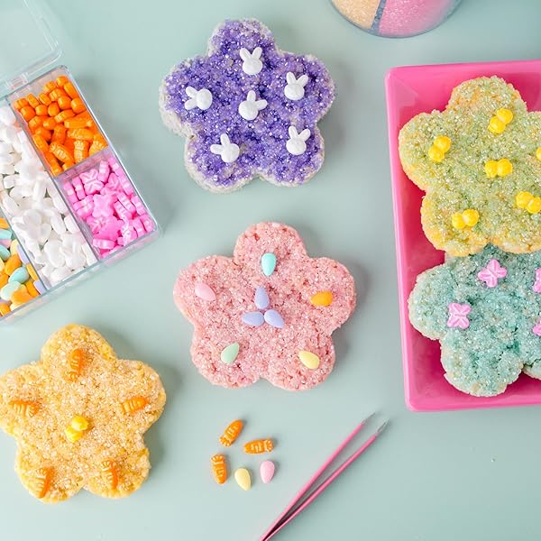 SWEETS INDEED CANDY EYEBALLS, EDIBLE EYES, ASSORTED VARIETY, PERFECT FOR CAKE DECORATIONS, BAKING, ICE CREAM, COOKIES, CUPCAKE TOPPER, 4.23 OUNCES (CANDY EYEBALL TACKLEBOX) (EASTER TACKLEBOX)