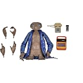 NECA - E.T. - 40th Anniversary Telepathic E.T. Ultimate 7" Action Figure | E.T. The Extra-Terrestrial 7 Inch Scale Action Figure Ultimate - Telepathic E.T.