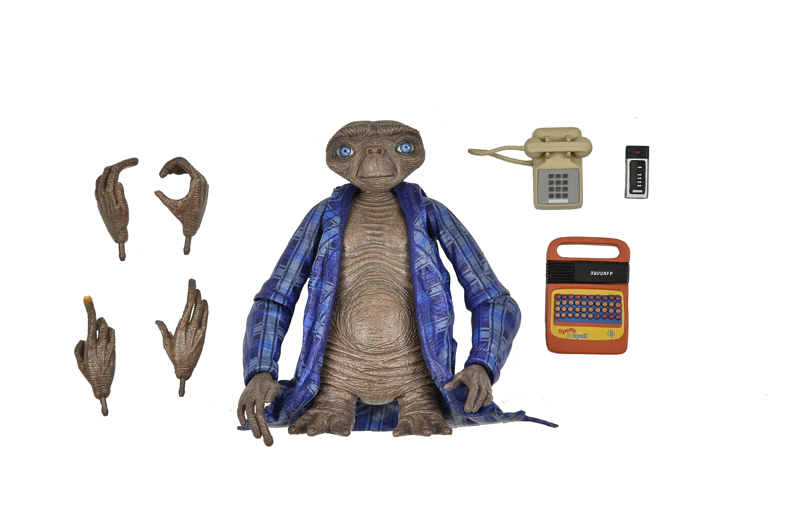 NECA E.T. - Ultimate Telepathic E.T. - Figurine 40ème anniversaire 18cm