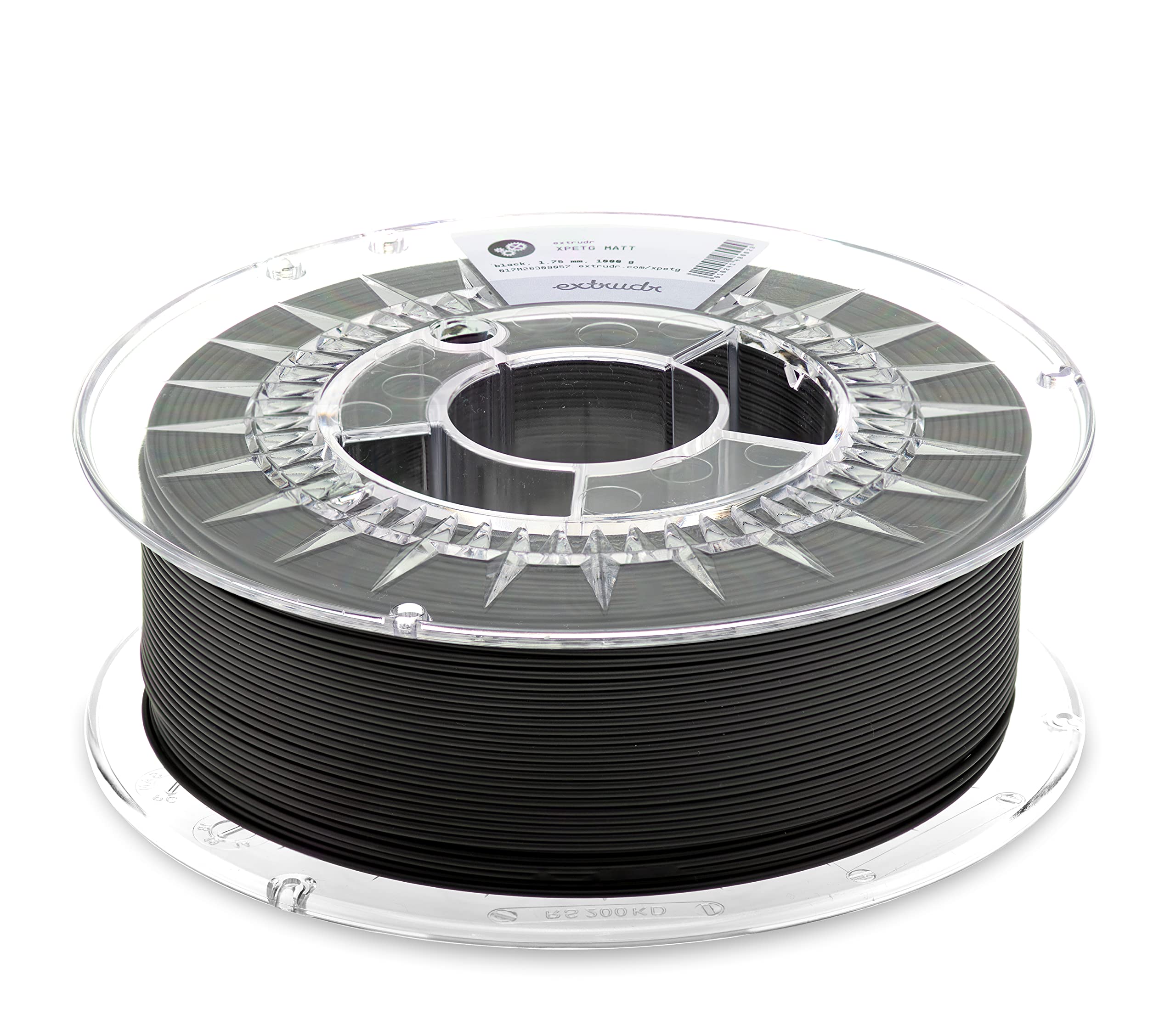 extrudr® PETG Diameter 1.75 mm (1.1 kg) 'Black' - 3D Printer Filament - Made in Austria - Highest Quality