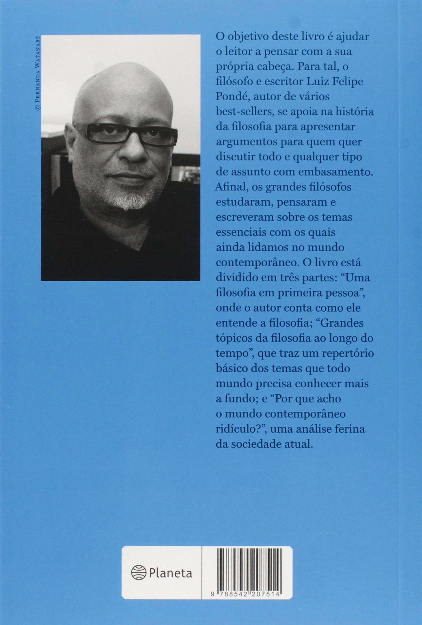 Livro 'Filosofia para corajosos' por Luiz Felipe Pondé