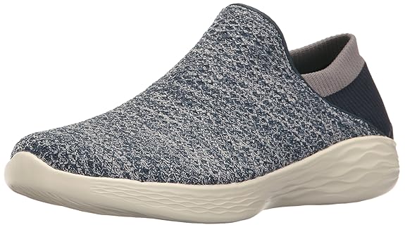 Skechers Damen You Slip On Sneaker, Schwarz, US Womens